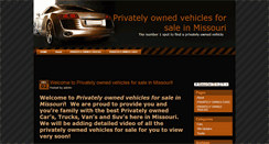 Desktop Screenshot of privately-owned-vehicles-for-sale-in-missouri.retireyounger.ws